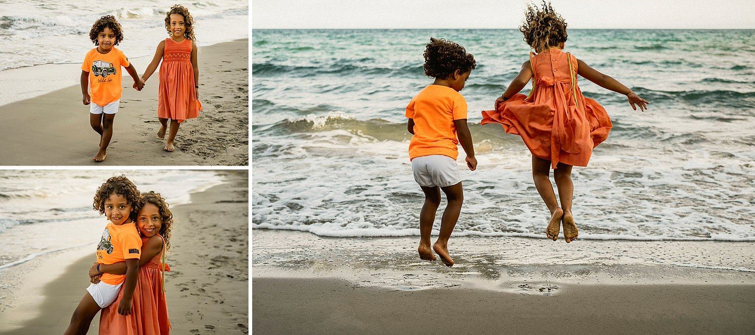 sesión infantil en la playa de Torrevieja